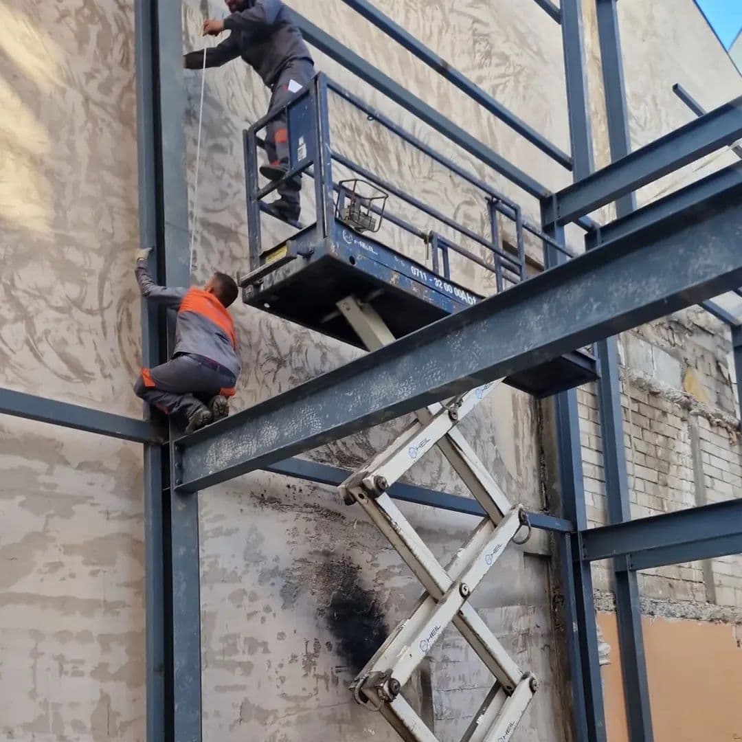 Current metal construction project 2