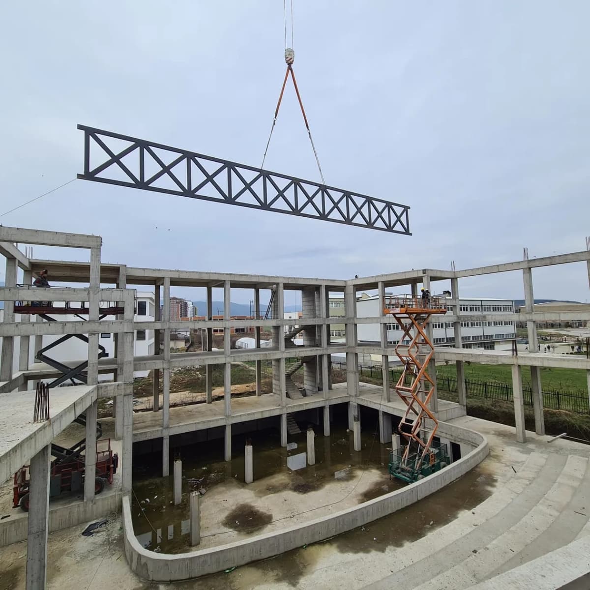 Qendra Multifunksionale Ferizaj — Metal construction project 103