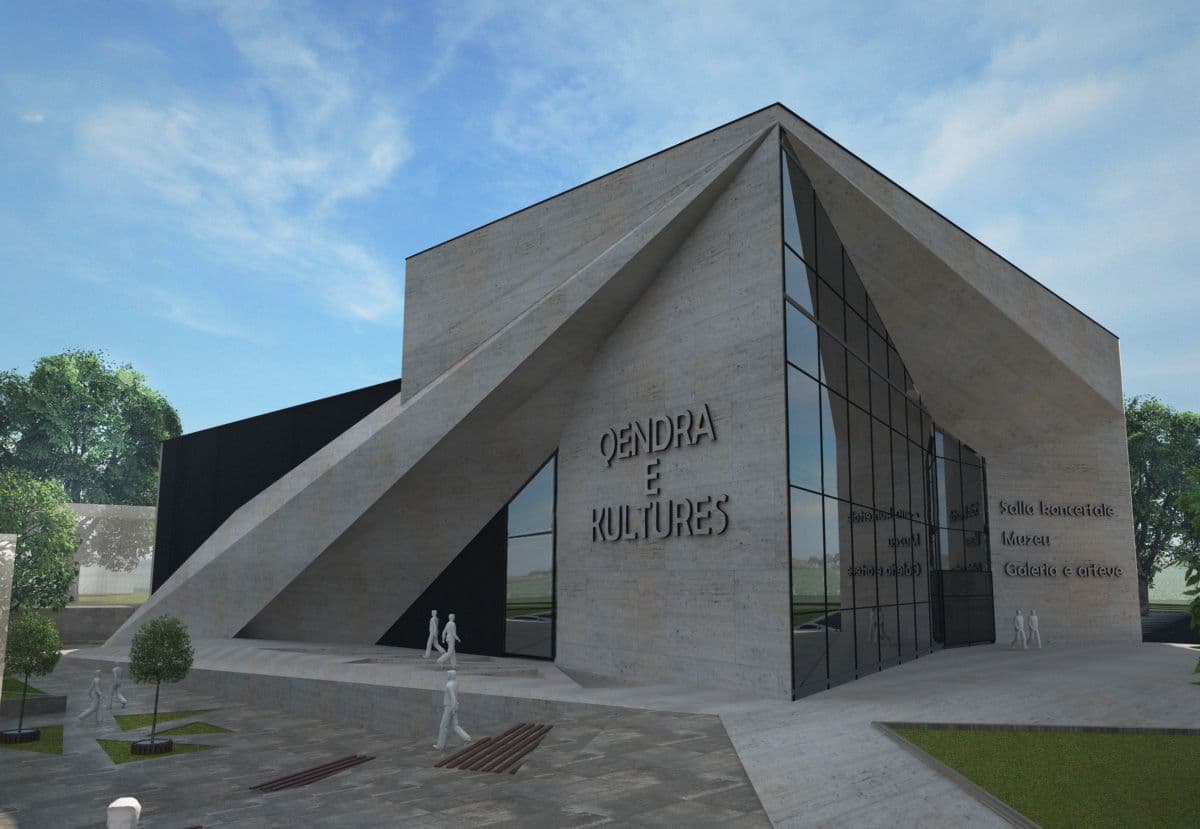 Qendra Multifunksionale Ferizaj — Metal construction project 104