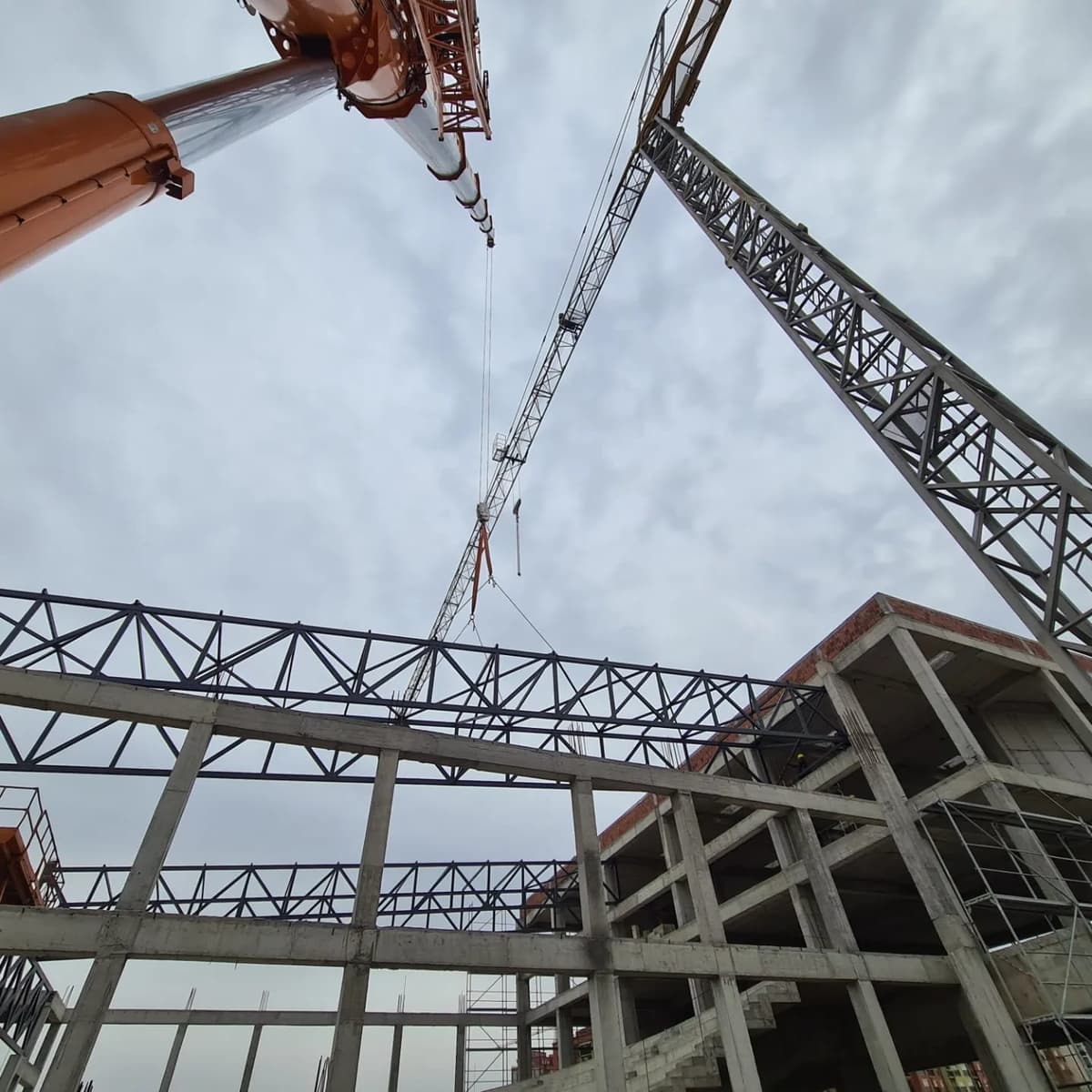 Qendra Multifunksionale Ferizaj — Metal construction project 105