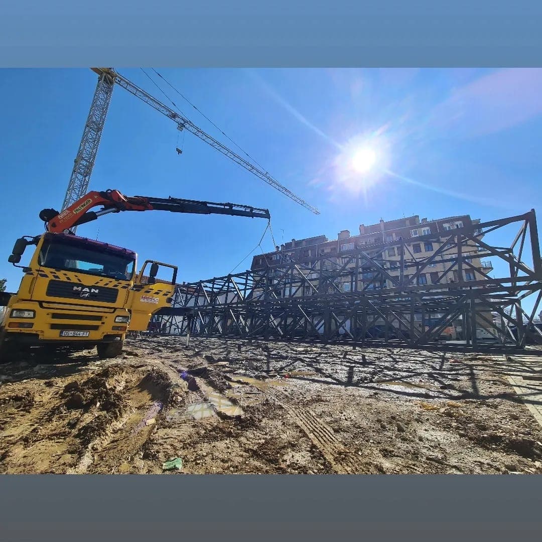 Qendra Multifunksionale Ferizaj — Metal construction project 106