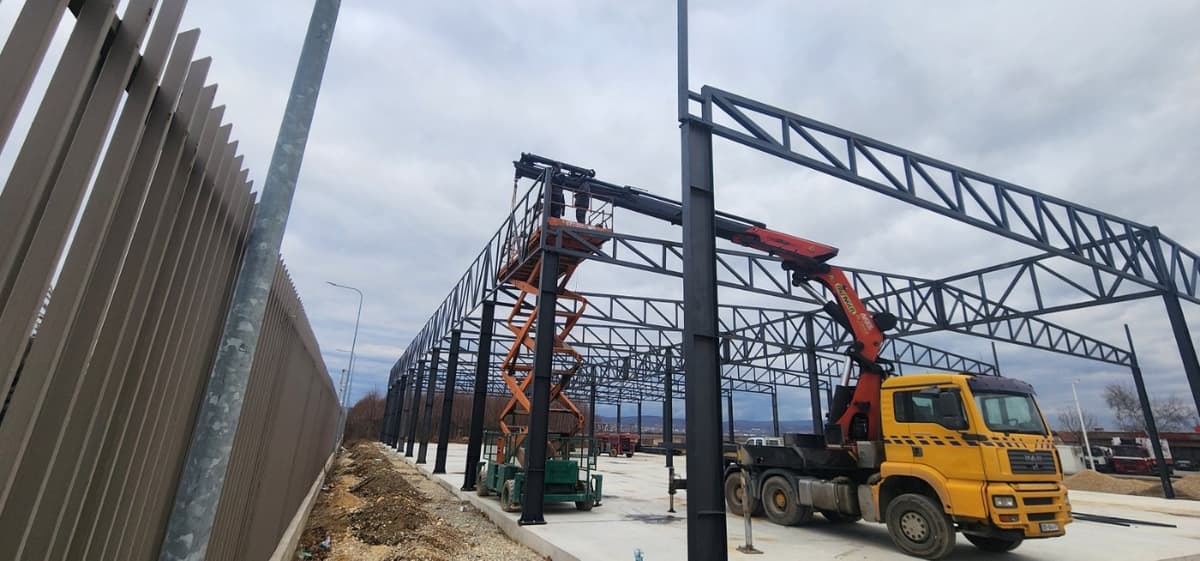 Sherifi Petrol — Metal construction project 128