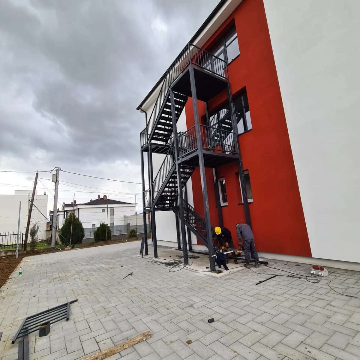 Shkolla Bajram Curri Rahovec — Metal construction project 135